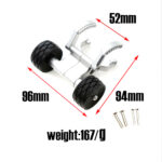 Wheelie Bar Set for Traxxas 1/10 E-Revo 2.0 & E-Revo - Image 2