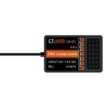 4 Plus 2 Channel Wireless Receiver for Remote Controller in Black