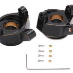 Alloy Machined Brass 11g Each Steering Blocks for Axial 1/24 SCX24