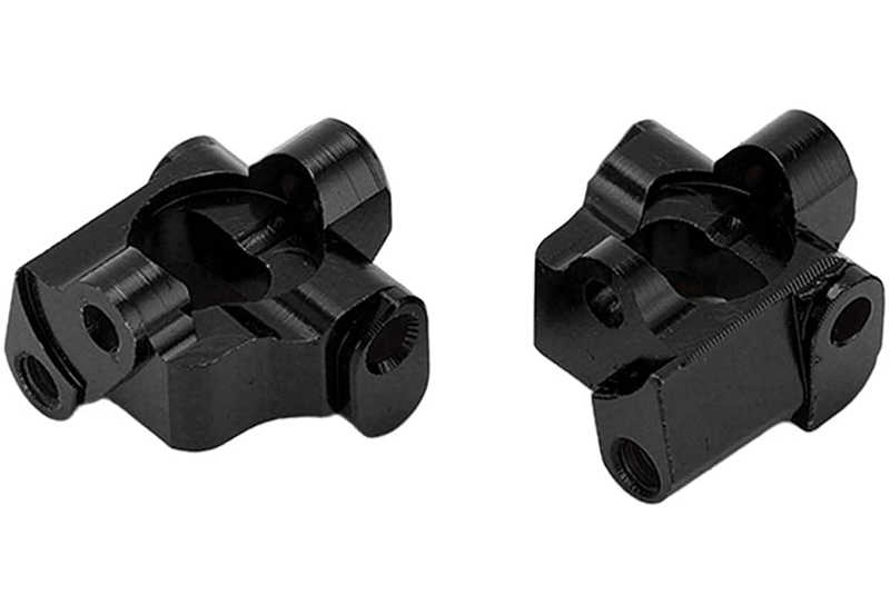 C31401BLACK Alloy Machined Front Caster Blocks for Losi 1/18 Mini-T 2.0 - Image 1