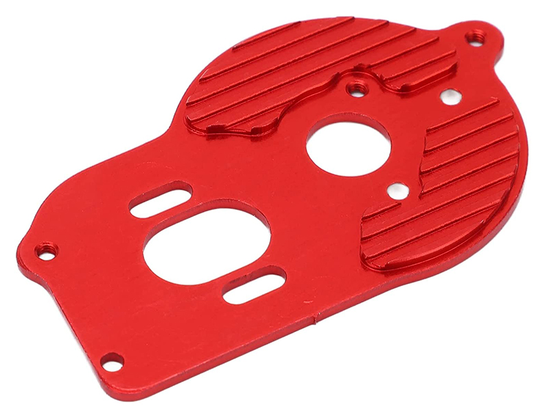 C31407RED Alloy Machined Motor Mount Plate for Losi 1/18 Mini-T 2.0 - Image 1