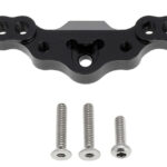 Black Alloy Machined Front Camber Block for Losi 1/18 Mini-T 2.0