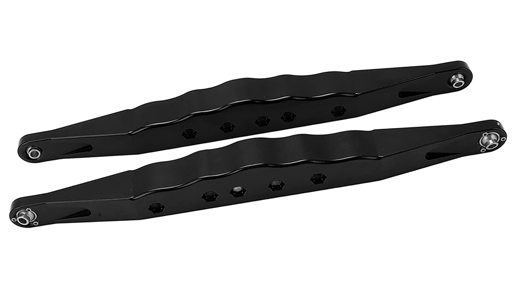 C31431BLACK Alloy Machined Rear Lower Suspension Arms for Losi 1/6 Super Baja Rey 2.0 - Image 1