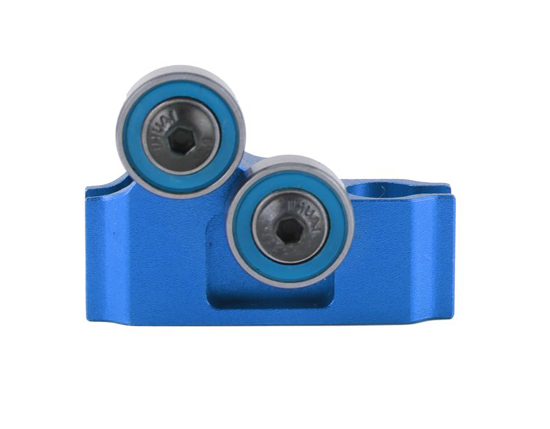 C31439BLUE Alloy Machined Center Shaft Bearing Support for Arrma 1/7 Infraction & Felony 6S - Image 1