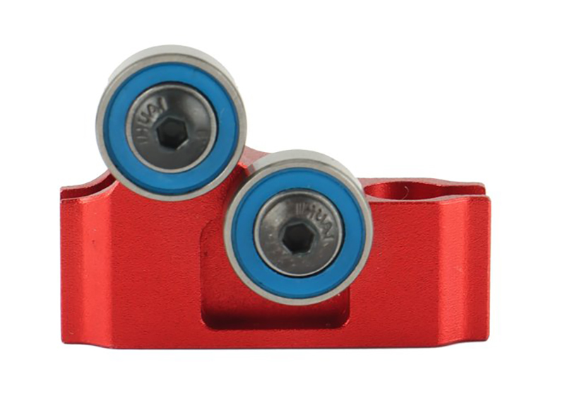 C31439RED Alloy Machined Center Shaft Bearing Support for Arrma 1/7 Infraction & Felony 6S - Image 1