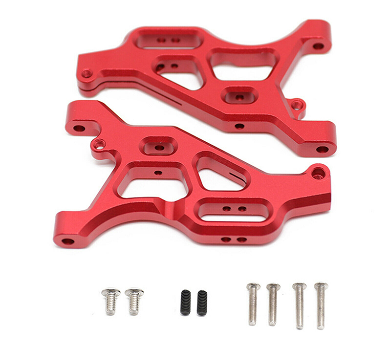 C31443RED Front Lower Arms for Arrma 1/8 Typhon, 1/7 Limitless & Infraction 6S AR330503 - Image 1