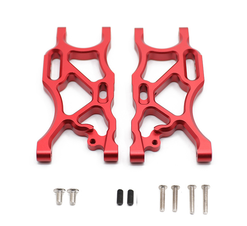 C31444RED Rear Lower Arms for Arrma 1/8 Typhon, 1/7 Limitless & Infraction 6S AR330192 - Image 1