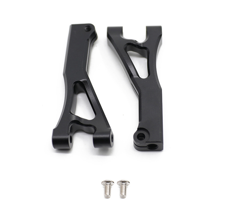 C31445BLACK Front Upper Arms for Arrma 1/8 Typhon, 1/7 Limitless & Infraction 6S AR330215 - Image 1