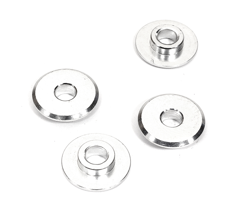 C31458 Alloy Wheel Washers 4mmID Adapter for 7mm Hole Opening 4pcs - Image 1