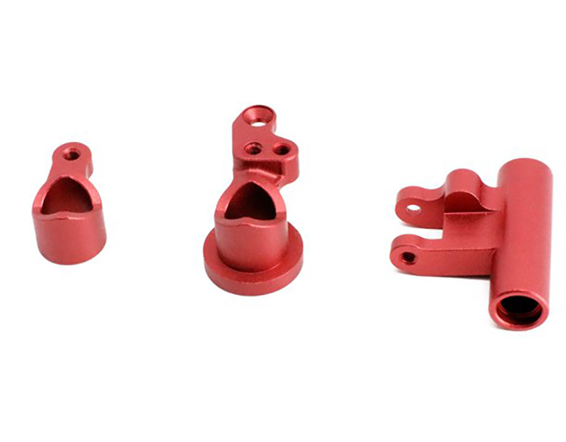 C31474RED Alloy Steering Bellcrank Set for Losi 1/10 Lasernut U4 4WD Brushless RTR - Image 1