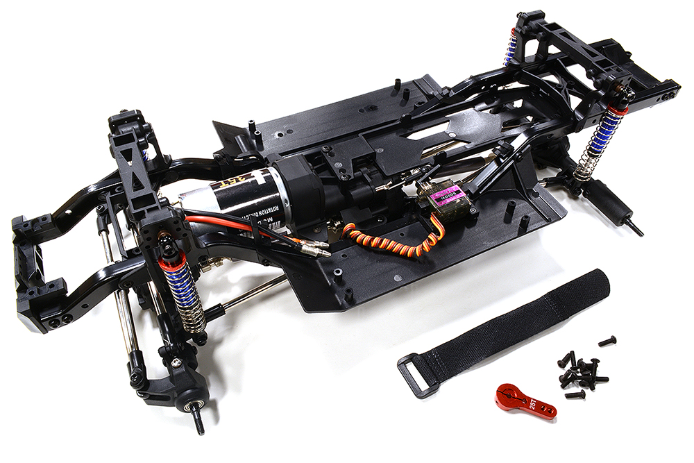 C31477 Composite 1/10 TQX10 Trail Roller 4WD Off-Road Scale Crawler Kit 313mm Wheelbase - Image 1