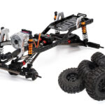 1/10 Scale Off-Road RC Crawler Chassis with 2-Speed Transmission, Tires & Wheels