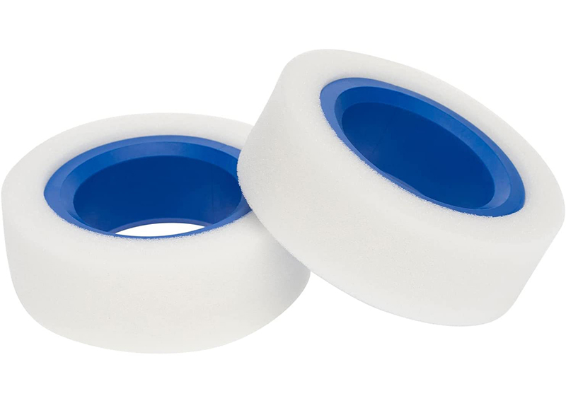 C31488BLUE Blue 2-Stage Foam 110x33mm Tire Inserts Pair for 1.9 Size 1/10 Scale RC Crawlers - Image 1