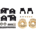 Alloy Caster & Steering Blocks w/ Weight Added 105g Each for Wraith 2.2 & RR10