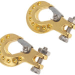 1/10 Model Scale Alloy Tow Rope / Cable Winch Hook (2) for Off-Road Crawler