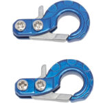 1/10 Model Scale Alloy Tow Rope / Cable Winch Hook (2) for Off-Road Crawler