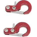 1/10 Model Scale Alloy Tow Rope / Cable Winch Hook (2) for Off-Road Crawler