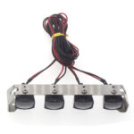 Realistic Spot Light (4) Set w/ LED for 1/10 & 1/8 Scale W=108mm