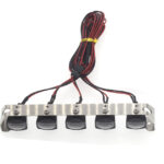 Realistic Spot Light (5) Set w/ LED for 1/10 & 1/8 Scale W=131mm