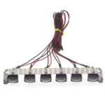 Realistic Spot Light (6) Set w/ LED for 1/10 & 1/8 Scale W=153mm