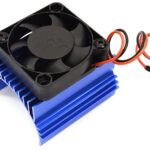Motor Heatsink w/ Cooling Fan 40x40mm for Brushless Motor 4074/4274/1515 Size