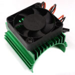 Motor Heatsink w/ Cooling Fan 40x40mm for Brushless Motor 4074/4274/1515 Size