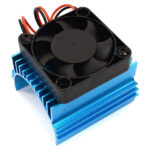 Motor Heatsink w/ Cooling Fan 40x40mm for Brushless Motor 4074/4274/1515 Size