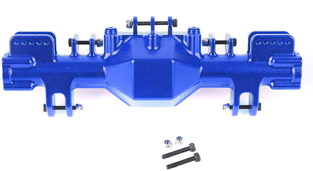 C31515BLUE Alloy Axle Housing (1) for Losi 1/8 LMT 1.0 4WD Monster Truck - Image 1