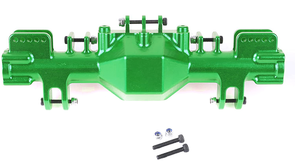 C31515GREEN Alloy Axle Housing (1) for Losi 1/8 LMT 1.0 4WD Monster Truck - Image 1