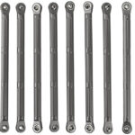 Alloy Suspension Linkages (8) for Losi 1/8 LMT 1.0 4WD Monster Truck