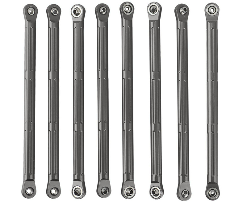 C31517GUN Alloy Suspension Linkages (8) for Losi 1/8 LMT 1.0 4WD Monster Truck - Image 1
