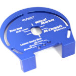 Blue Billet Machined Aluminum Wheel Well Marker for 1/10 Scale On-Road Cars