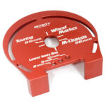 Billet Machined Aluminum Wheel Well Marker for 1/10 Scale On-Road