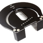 Billet Machined Aluminum Wheel Well Marker for 1/8 Scale On-Road - Black/Silver