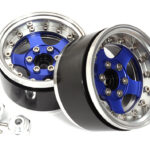 Billet Machined Off-Road 1.9 Size (2) Beadlock Wheel for 1/10 Scale Crawler