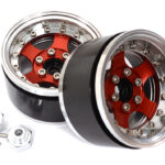 Billet Machined Off-Road 1.9 Size (2) Beadlock Wheel for 1/10 Scale Crawler