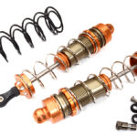 Alloy Machined HD Big Bore Shocks (2) 122mm for 1/8 Scale Off-Road