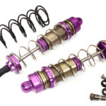 Alloy Machined HD Big Bore Shocks (2) 122mm for 1/8 Scale Off-Road