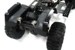 Realistic 1/10 Scale Off-Road Crawler Chassis in Black, 313mm Wheelbase - Image 5