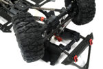 Realistic 1/10 Scale Off-Road Crawler Chassis in Black, 313mm Wheelbase - Image 8
