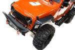 Realistic 1/10 Scale Orange Off-Road Crawler Truck with 313mm Wheelbase - Image 2