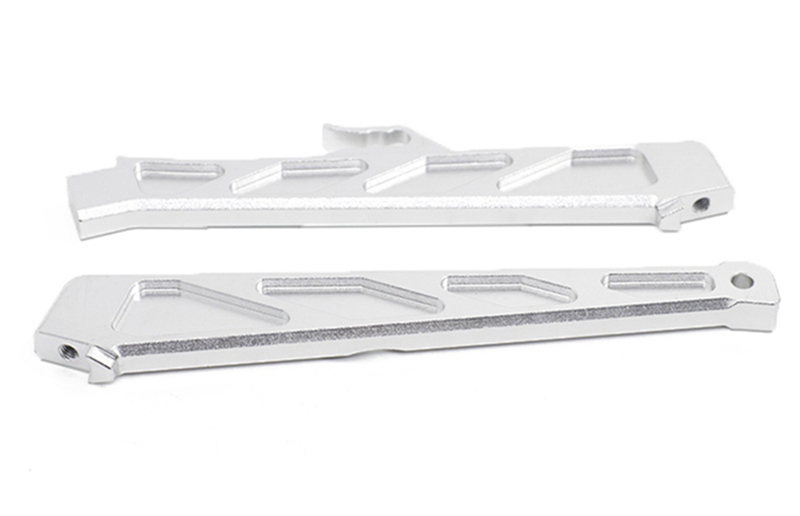 C31559SILVER Alloy Front & Rear Chassis Brace for Arrma 1/7 V1 & V2 Mojave 6S Truck ARA320620 - Image 1