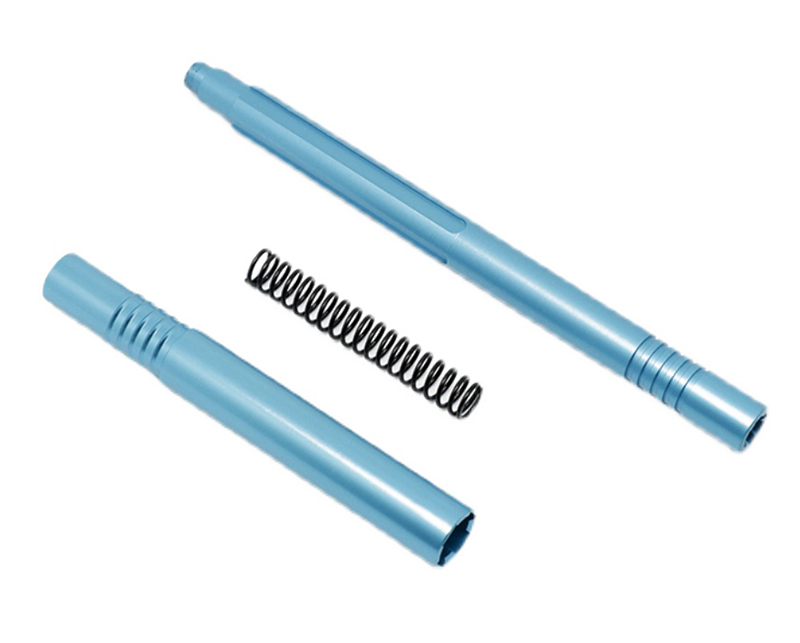 C31560LIGHTBLUE Alloy Center Drive Shaft for Arrma Senton 3S, Typhon 3S, Vorteks 3S AR310844 - Image 1