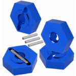 Machined Wheel Hex Adaptors for Arrma Senton 3S, Typhon 3S, Vorteks 3S AR310871