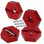 Machined Wheel Hex Adaptors for Arrma Senton 3S, Typhon 3S, Vorteks 3S AR310871