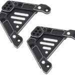 Black Alloy Rear Shock Towers for Axial SCX6 Crawler 251001