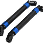 Blue Alloy Machined Center Drive Shafts for Axial SCX6 RC Crawler 252009