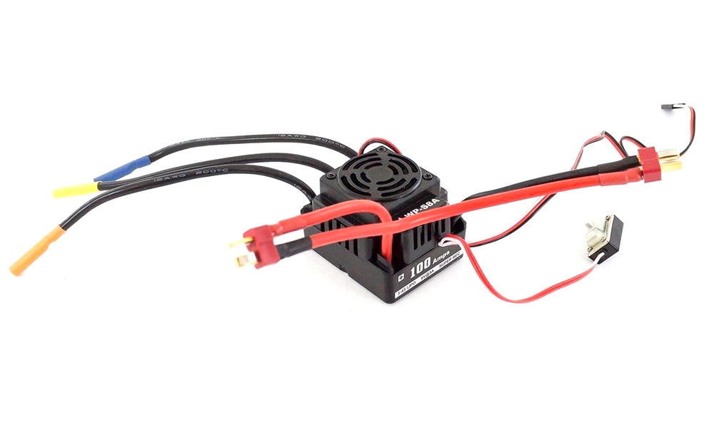 C31592 Brushless ESC 100A WP-S8A-RTR Waterproof 3-4S for RC Car - Image 1