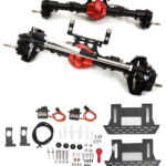 1/10 Crawler Axles w/ Portals, Servos & Remote Diff Locks (Req. Transfer Case)