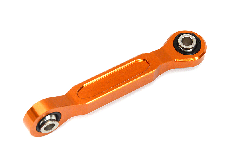 C31602ORANGE Alloy Machined Steering Servo Linkage for Traxxas X-Maxx 4X4 5525 - Image 1